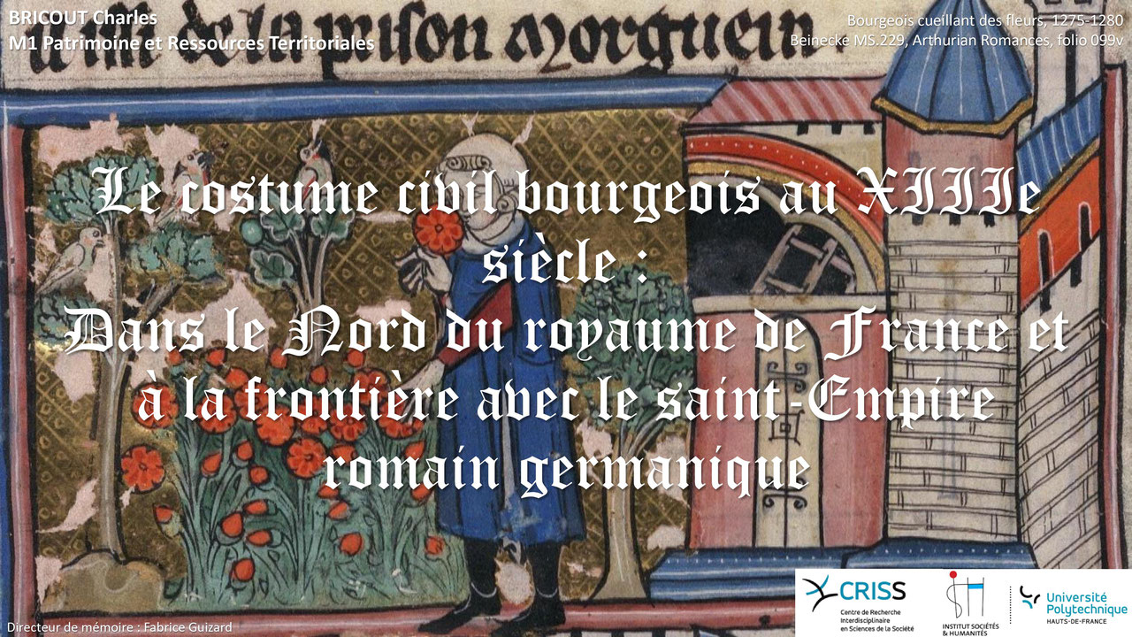 Conférence sur mon sujet de mémoire