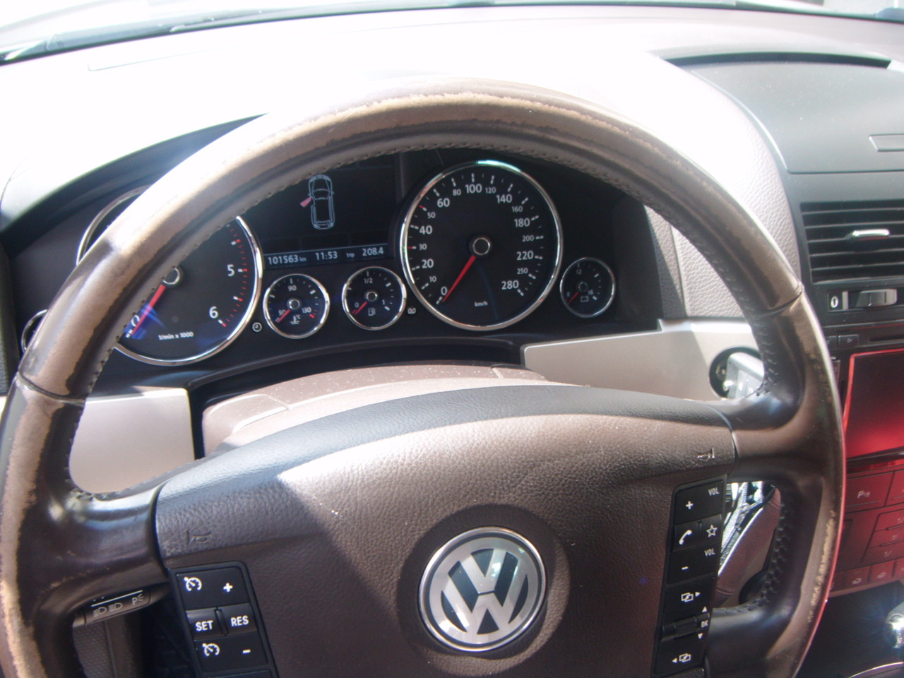  Lenkrad Restauration VW  (Vorher)