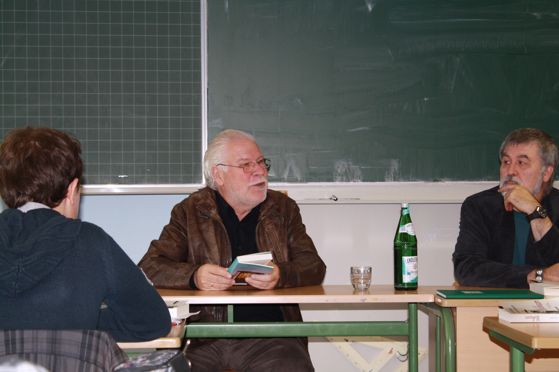 Besuch bei der 9a in der Heinrich-von-Kleist-Schule