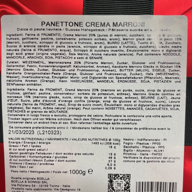 Panettone - trivisano-markthalles Webseite!