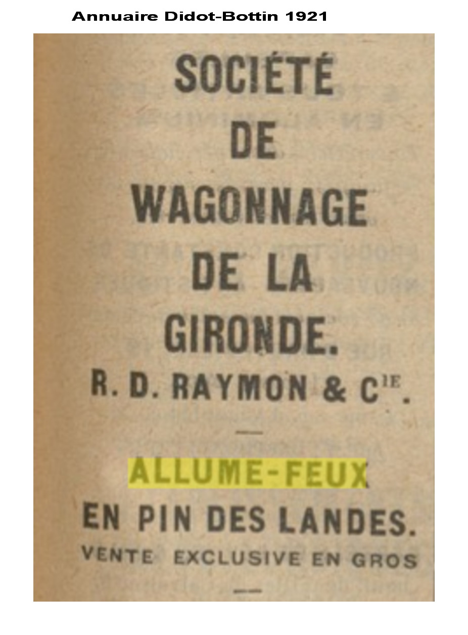 pins allume feux landes