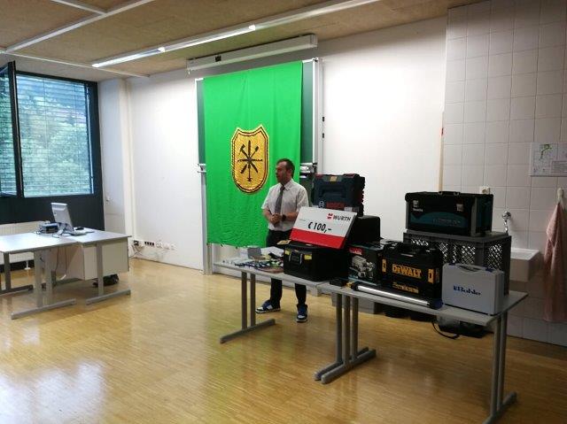 Sponsoren für Preise aber auch für die zur Verfügung stellenden Materialien! DANKESCHÖN!