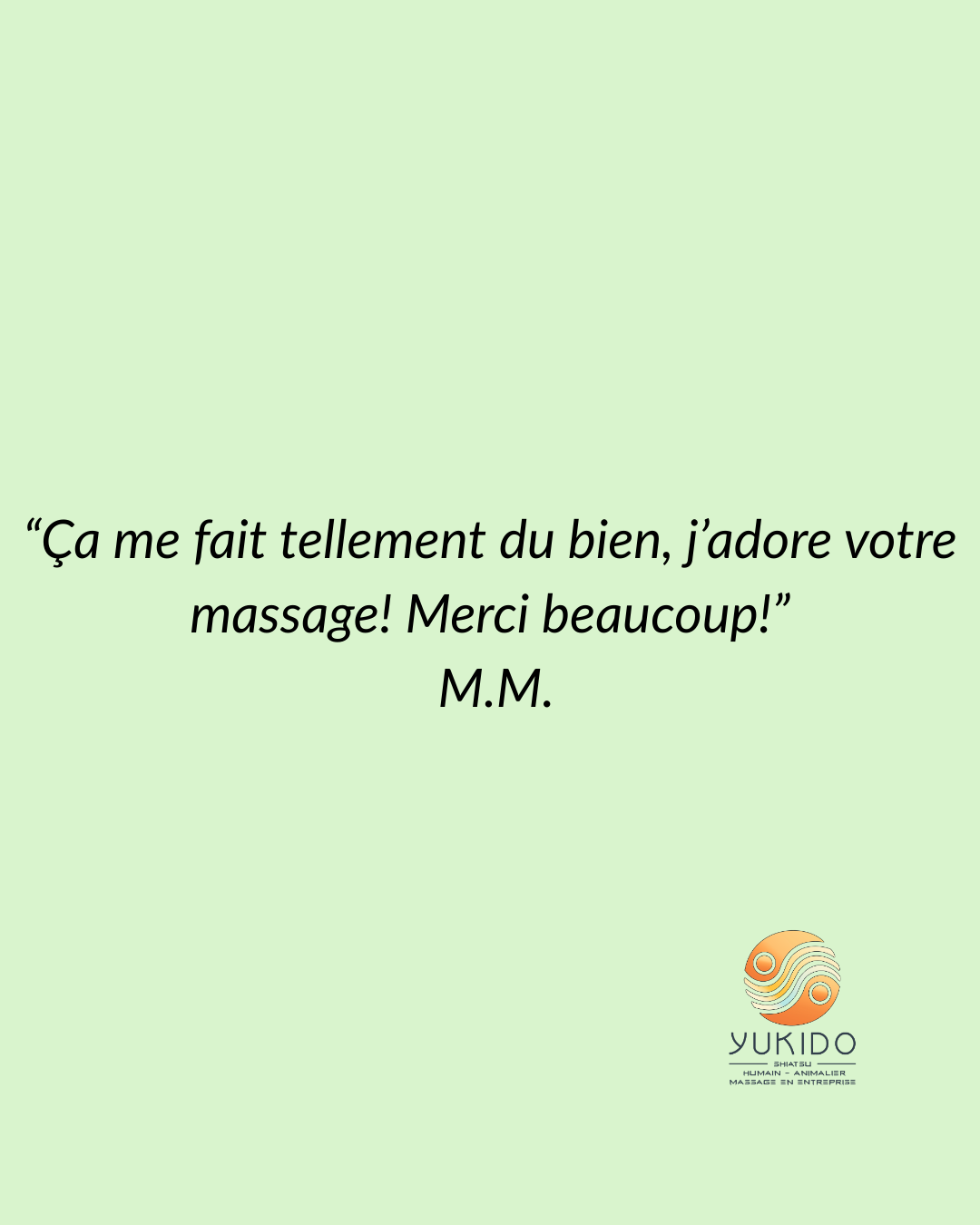Yukido - Shiatsu - Avis - Charleroi - Fleurus - Chastre