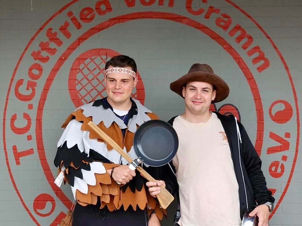 Volleytou und Old Schmetterhand