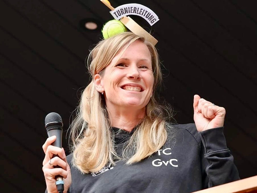 Kathleen hat das Turnier perfekt vorbereitet