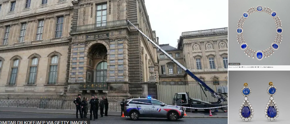 ルーヴル美術館での強盗