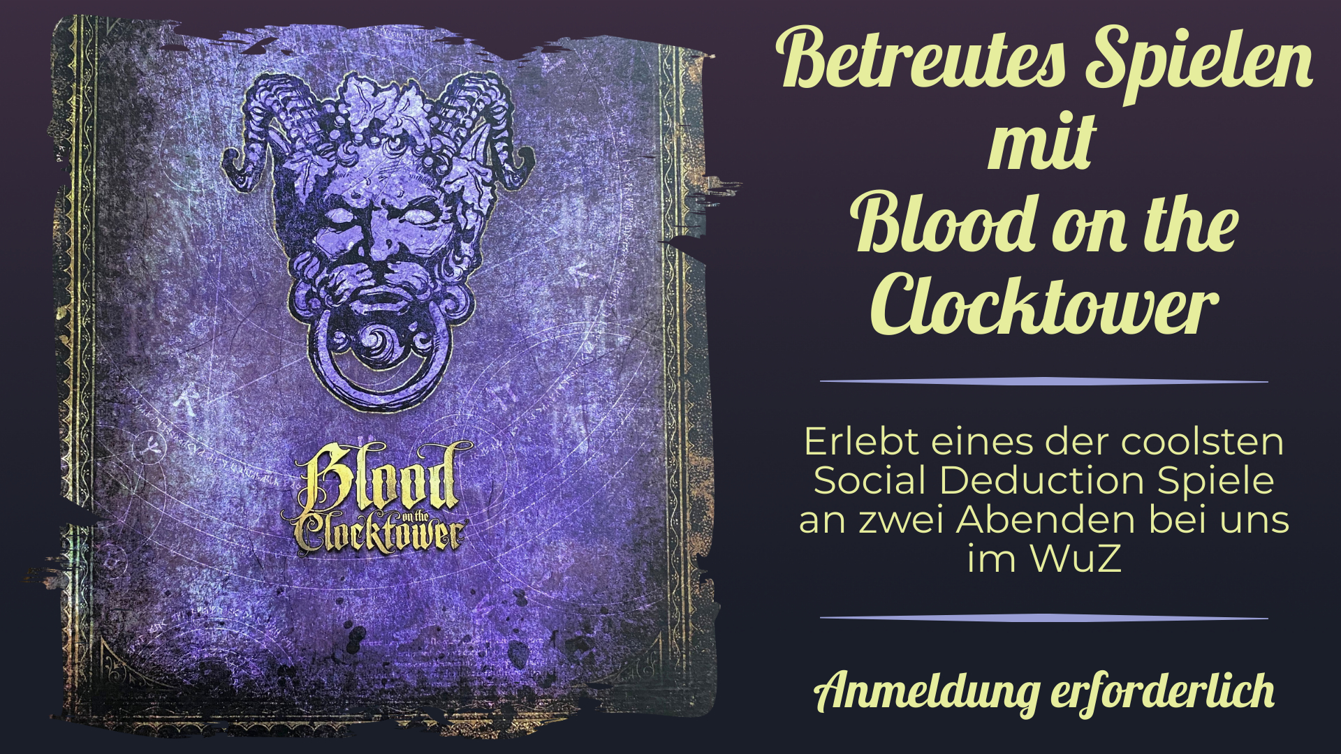 Betreutes Spielen: Blood on the Clocktower