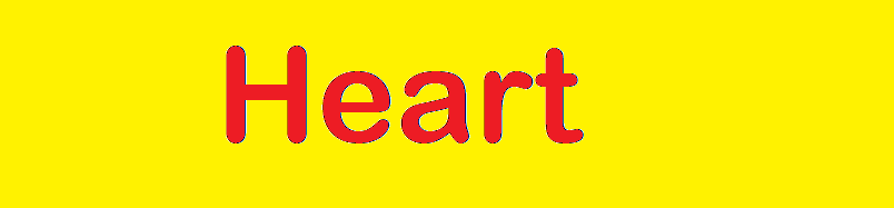 Have a heart! Take care of it!