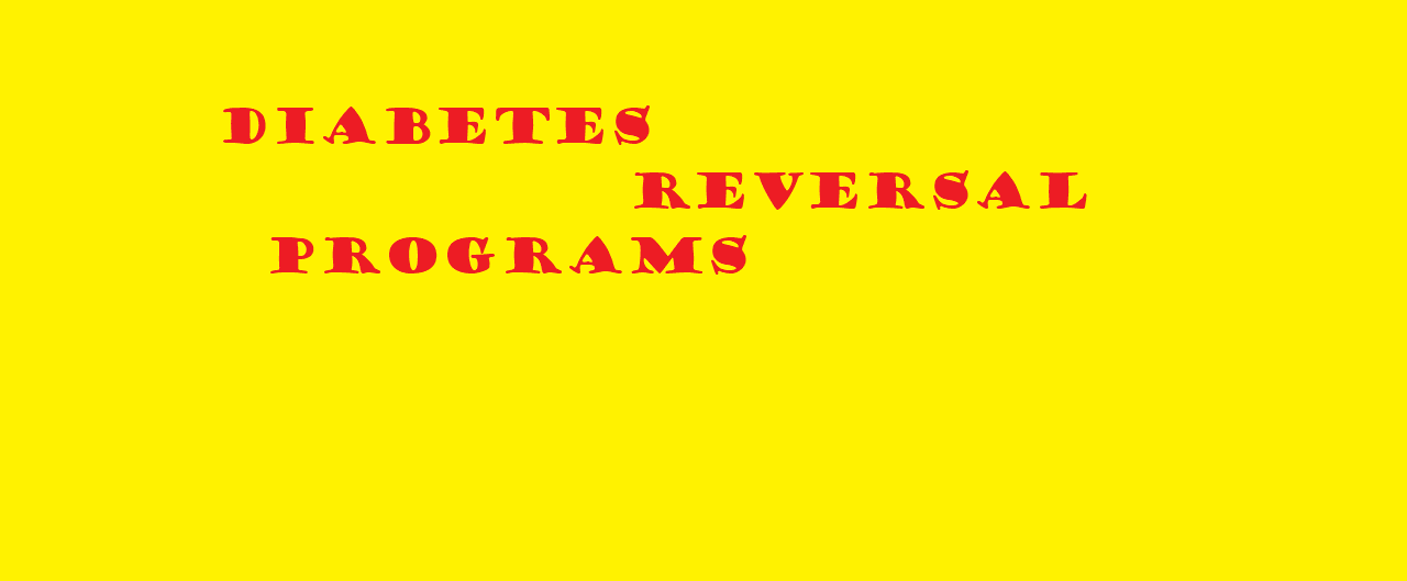 Diabetes Reversal Programmes