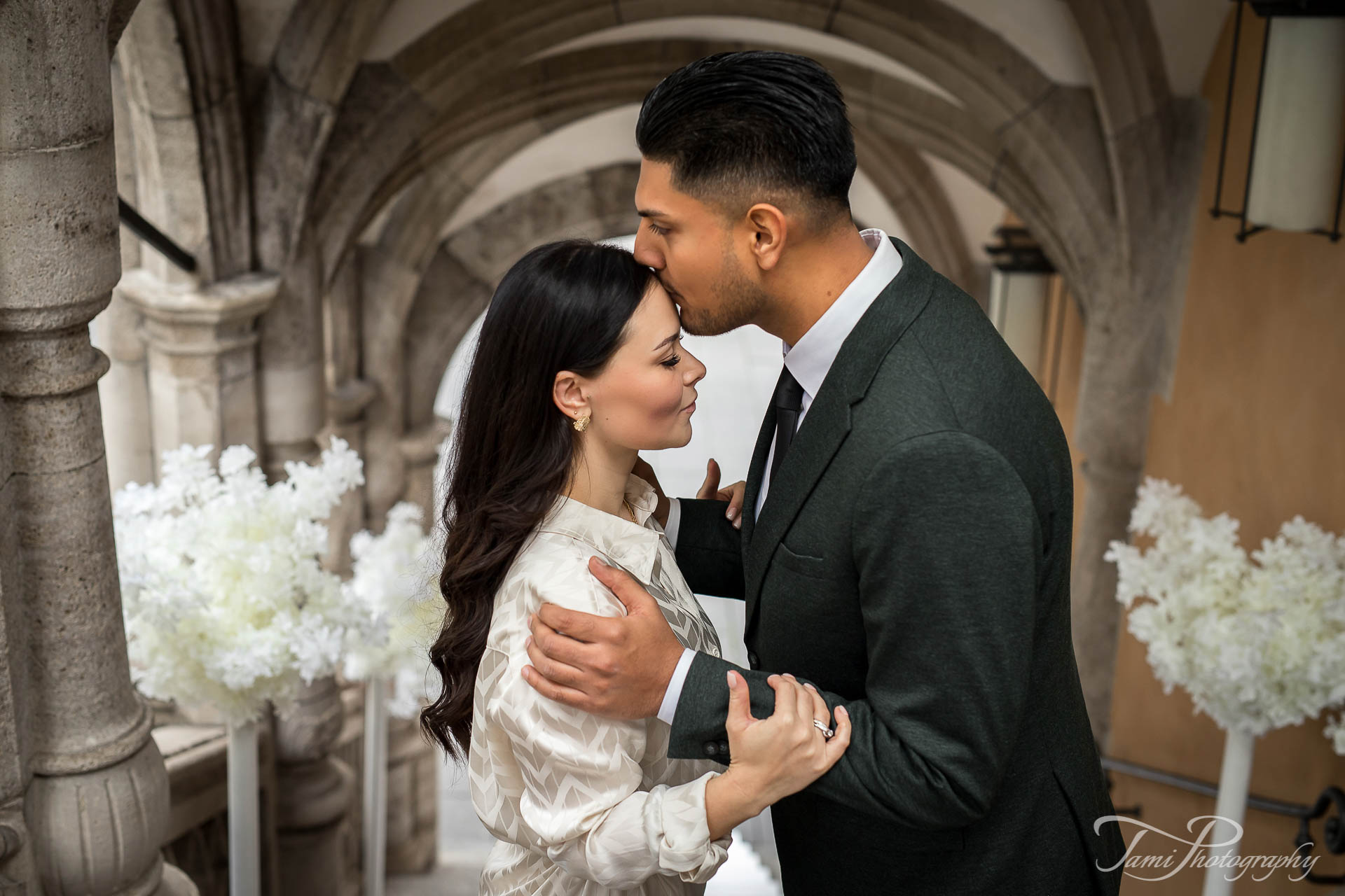 Hochzeitsfotograf Ulm - Brautpaarshooting Rathaus Ulm