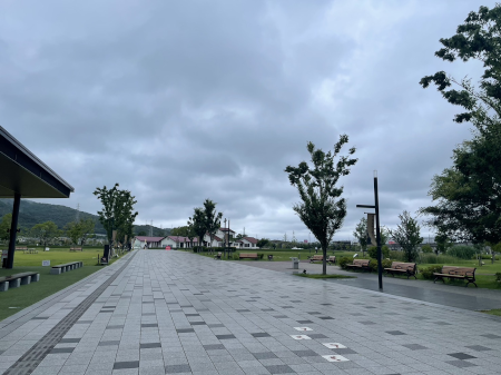 安満遺跡公園　ピラティス　高槻