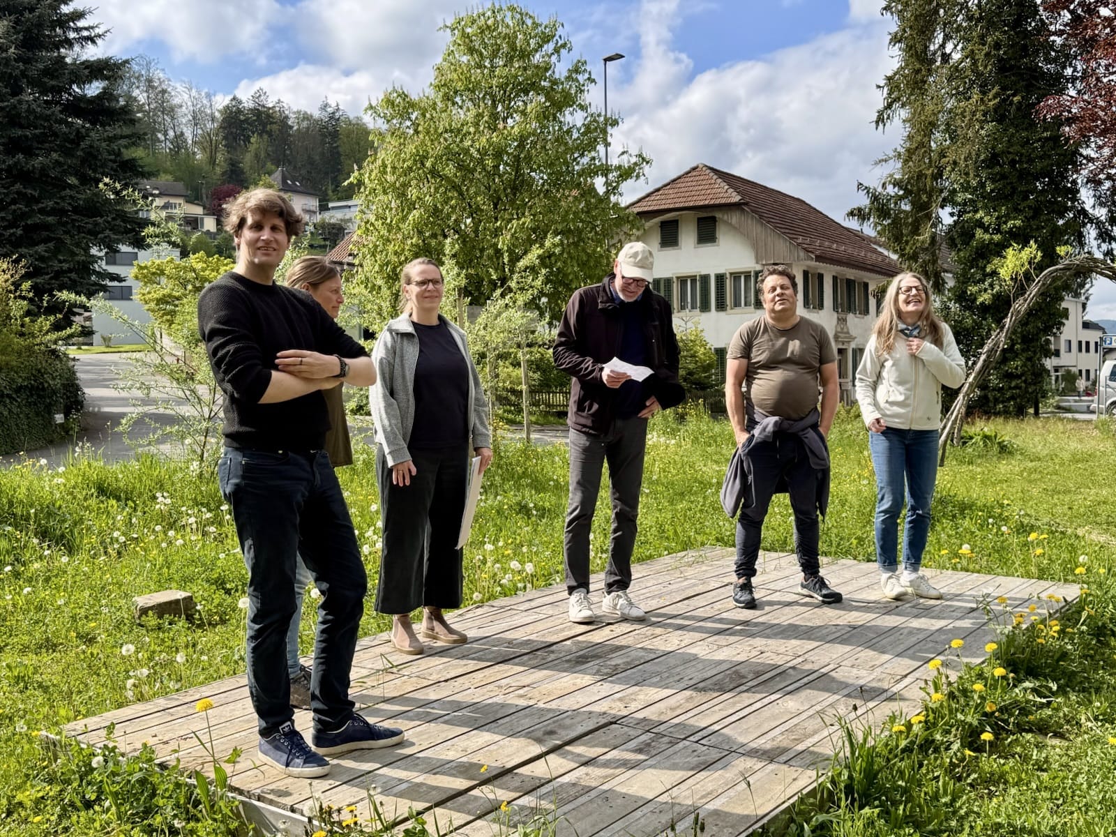 Heike Fischer weiss vom Gilgenplatz zu berichten