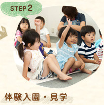 STEP2　体験入園・見学