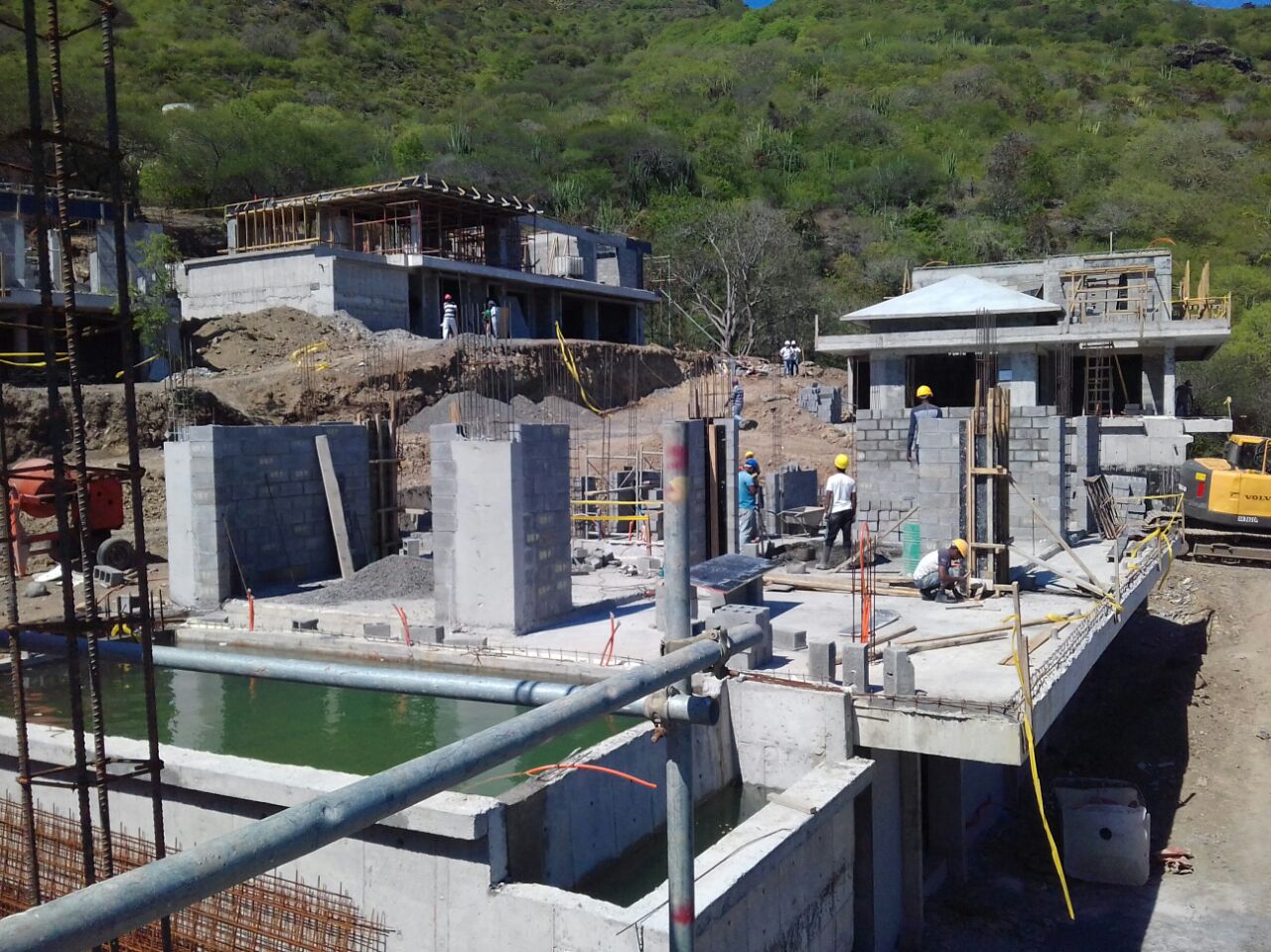 livraison programme immobilier 2018 RES NOSSYBLUE ILE MAURICE 