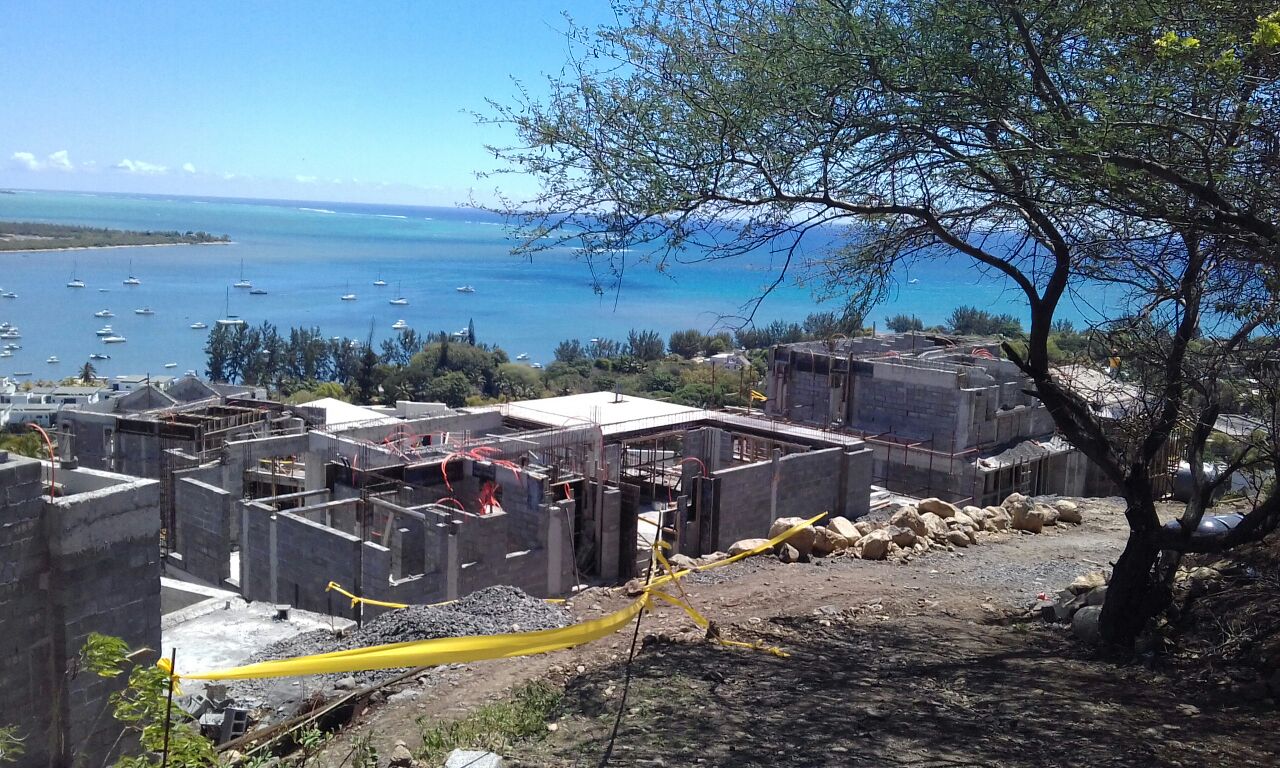livraison programme immobilier 2018 RES NOSSYBLUE ILE MAURICE 