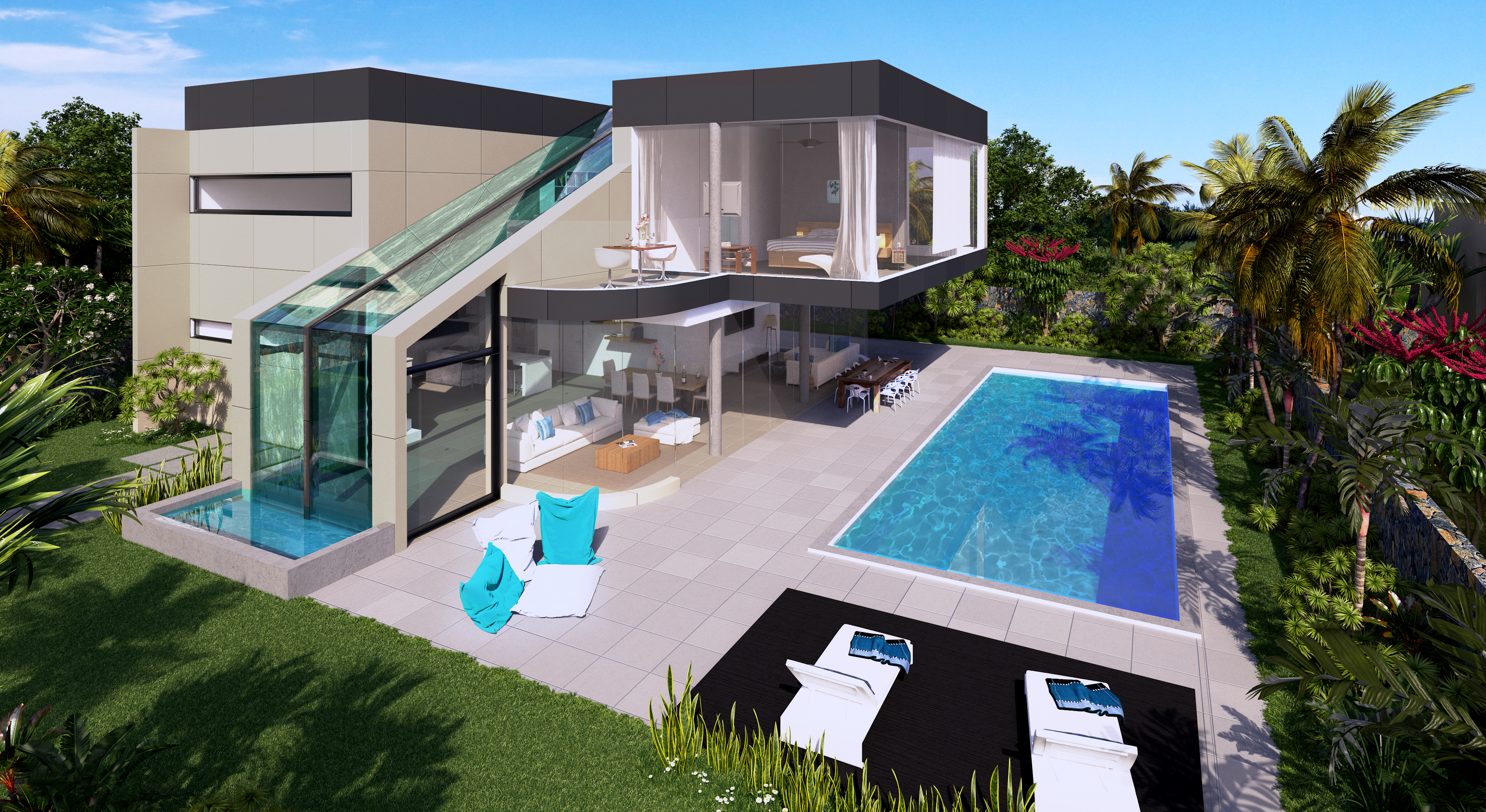 Nouveau Programme immobilier PDS villas Le Mont Olympe  ILE MAURICE