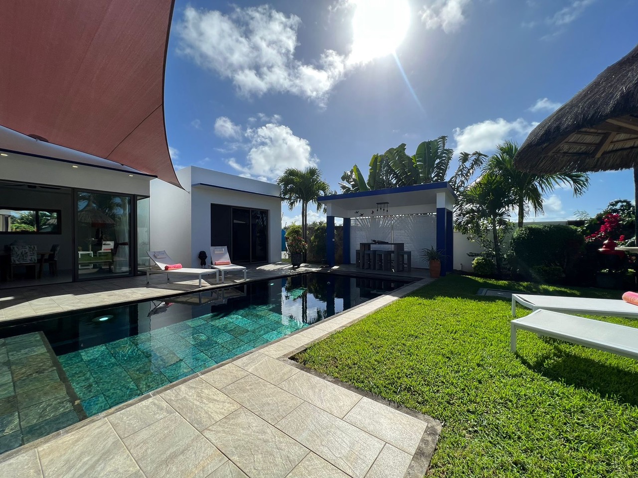 revente pds maison contemporaine de luxe cap malheureux île Maurice par Jinvesty Ile Maurice