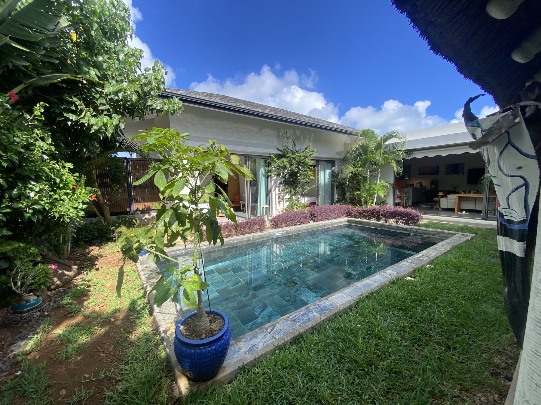 revente JINVESTY ÎLE MAURICE villa et maison 3 chambres domaine de Mahé GRAND BAIE