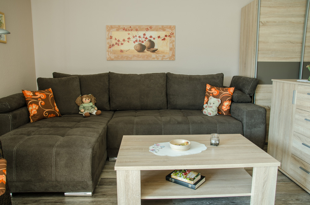 Gästezimmer, Wohnbereich, Schlafcouch, Bild 5