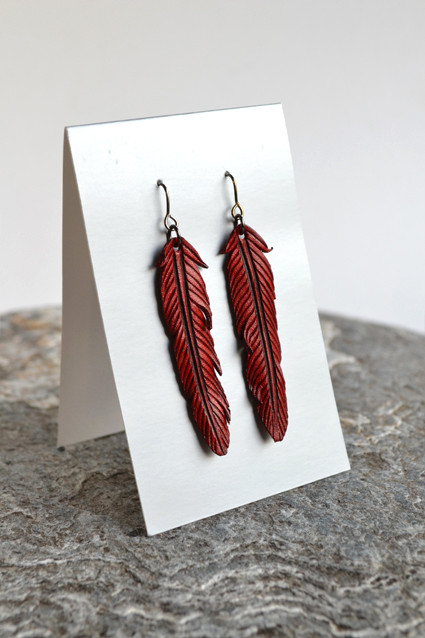 Feather Earrings