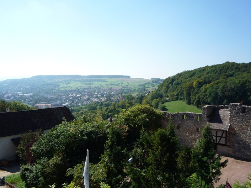 Ausblick auf Lörrach