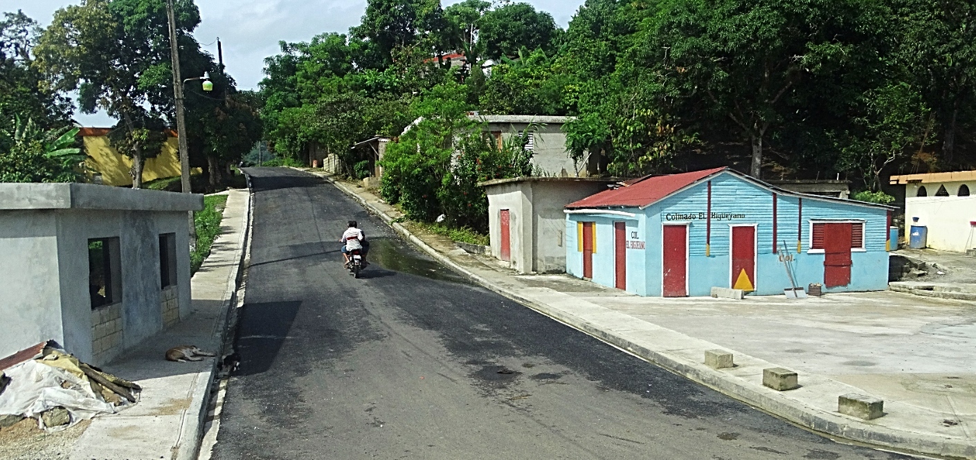Die Straßen des Nordens der  Dominikanischen Republik