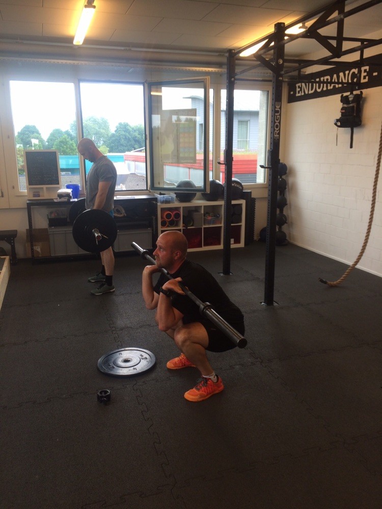 Dave beim Hotel GYM WOD