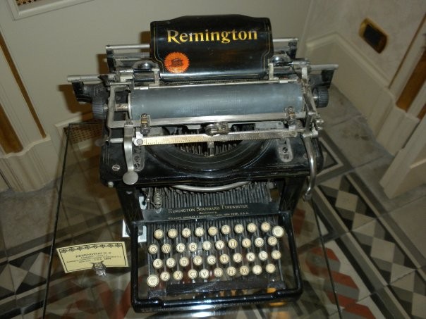 REMINGTON N. 6 Upstrike ( “ cieca “ ) Remington Typewriter Company, 374 Brodwai N.Y. New Jork - U.S.A. 1894