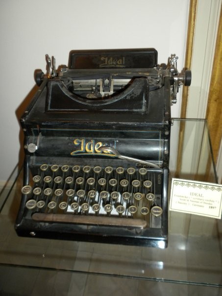 IDEAL Frontstrike ( “ scrittura visibile “ ) Seidel & Nauman of Dresden ( Saxony ) – Germany 1897