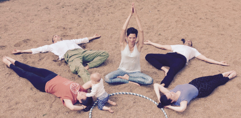 Bild von Hula-Hoop, Yoga und Friedensmeditation