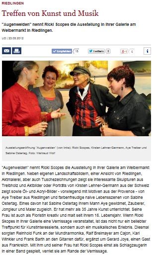 Alb Bote, Südwestpresse 23.05.2012