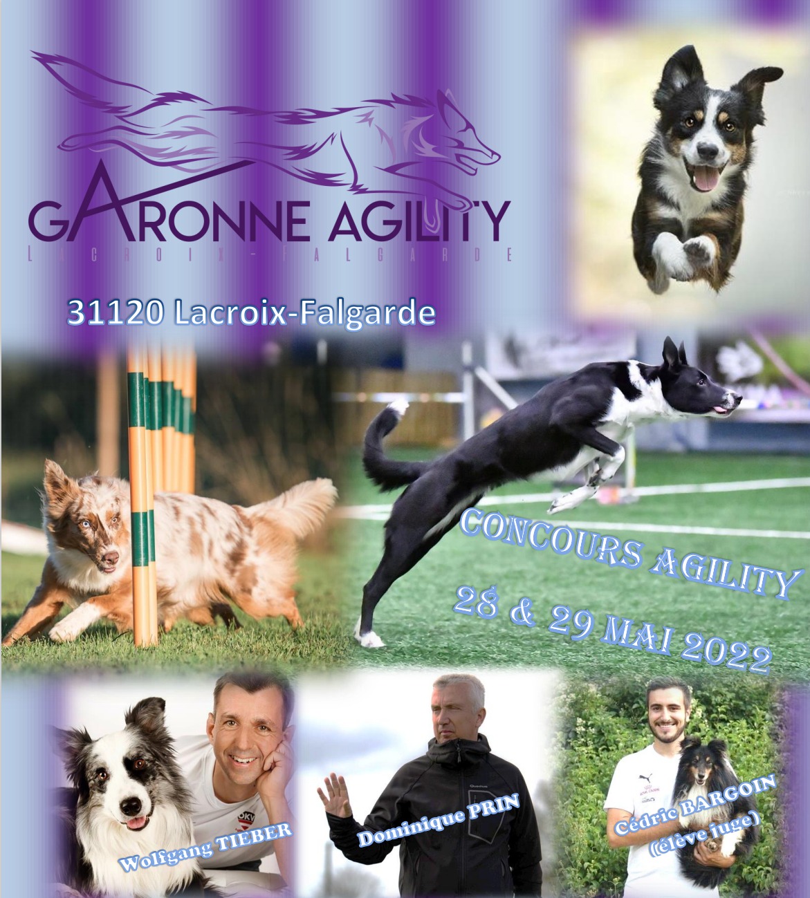 Concours Agility 28 et 29 mai 2022