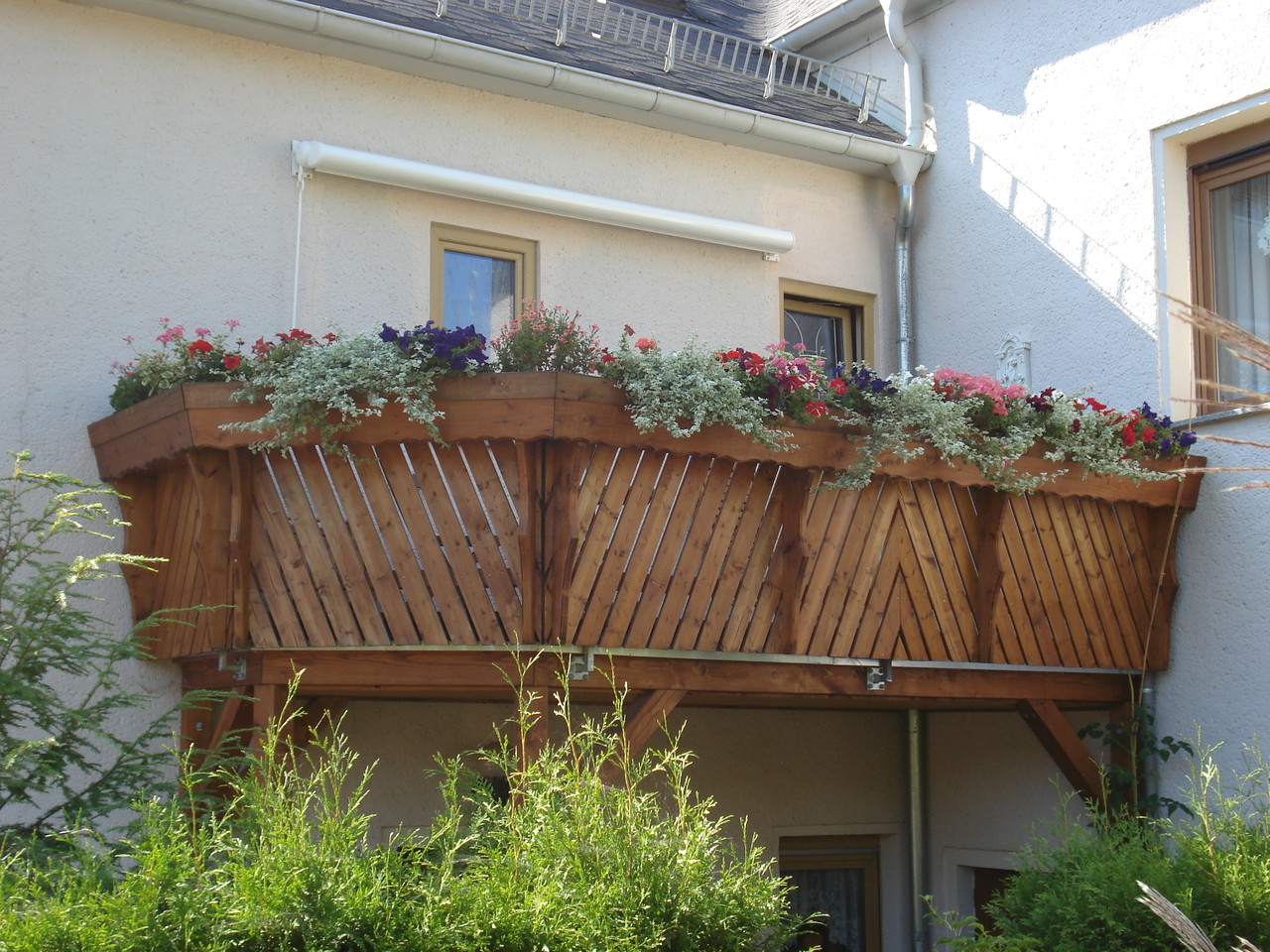 Anbau eines Balkons