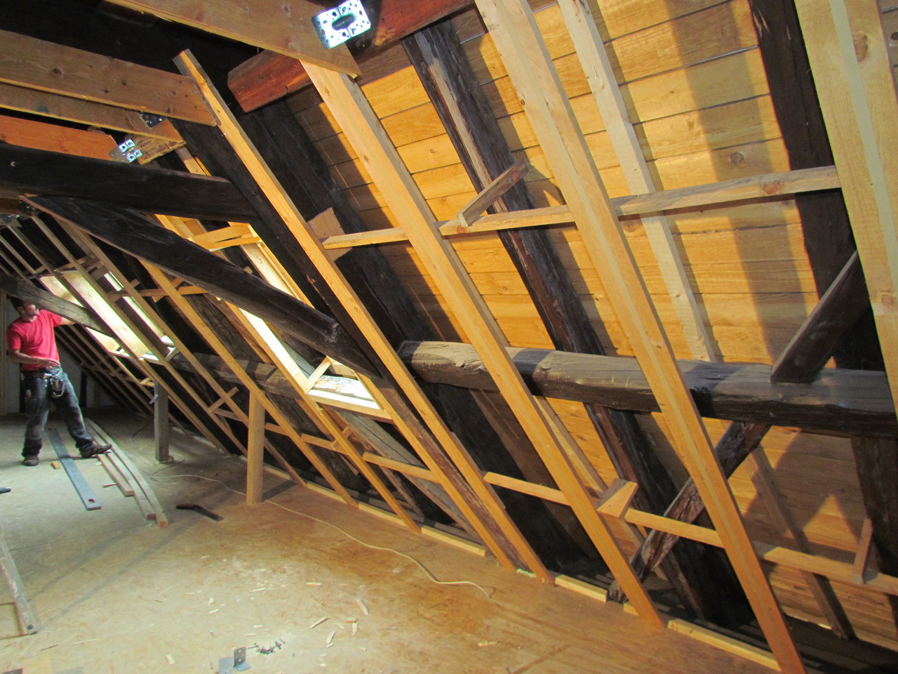 Innenausbau mit Holz