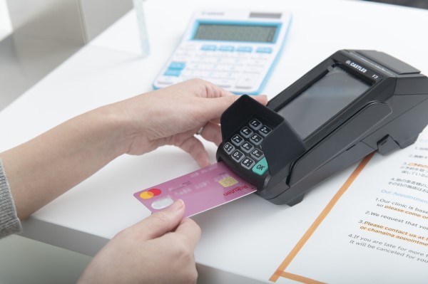 Payment accepted credit card in Dr.Ban Chiropractic 