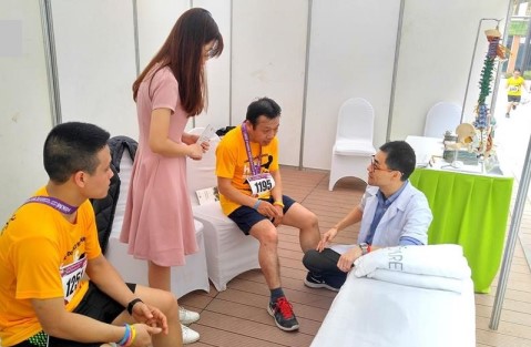 米国カイロドクターD.C.の院長がマラソンイベントに参加