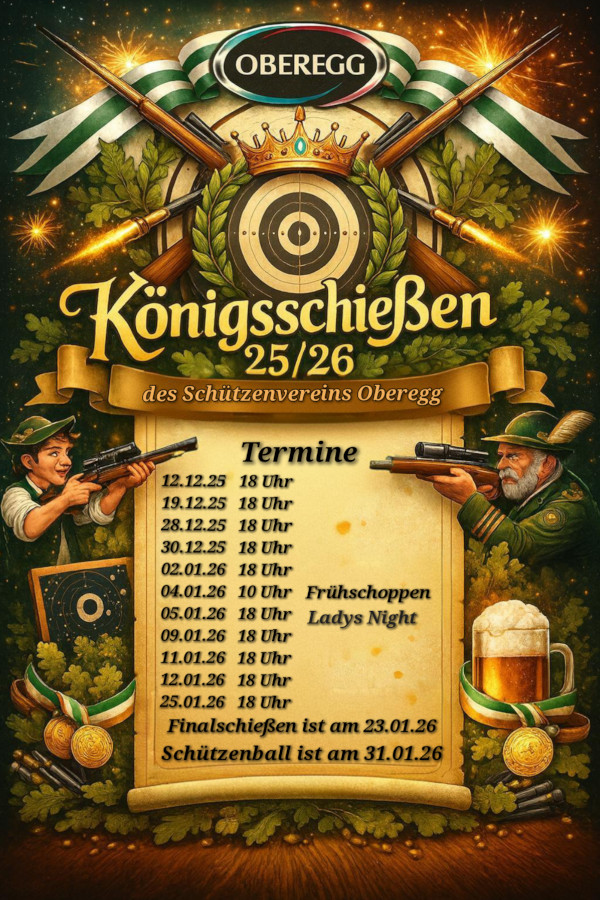Königsschießen 25/26