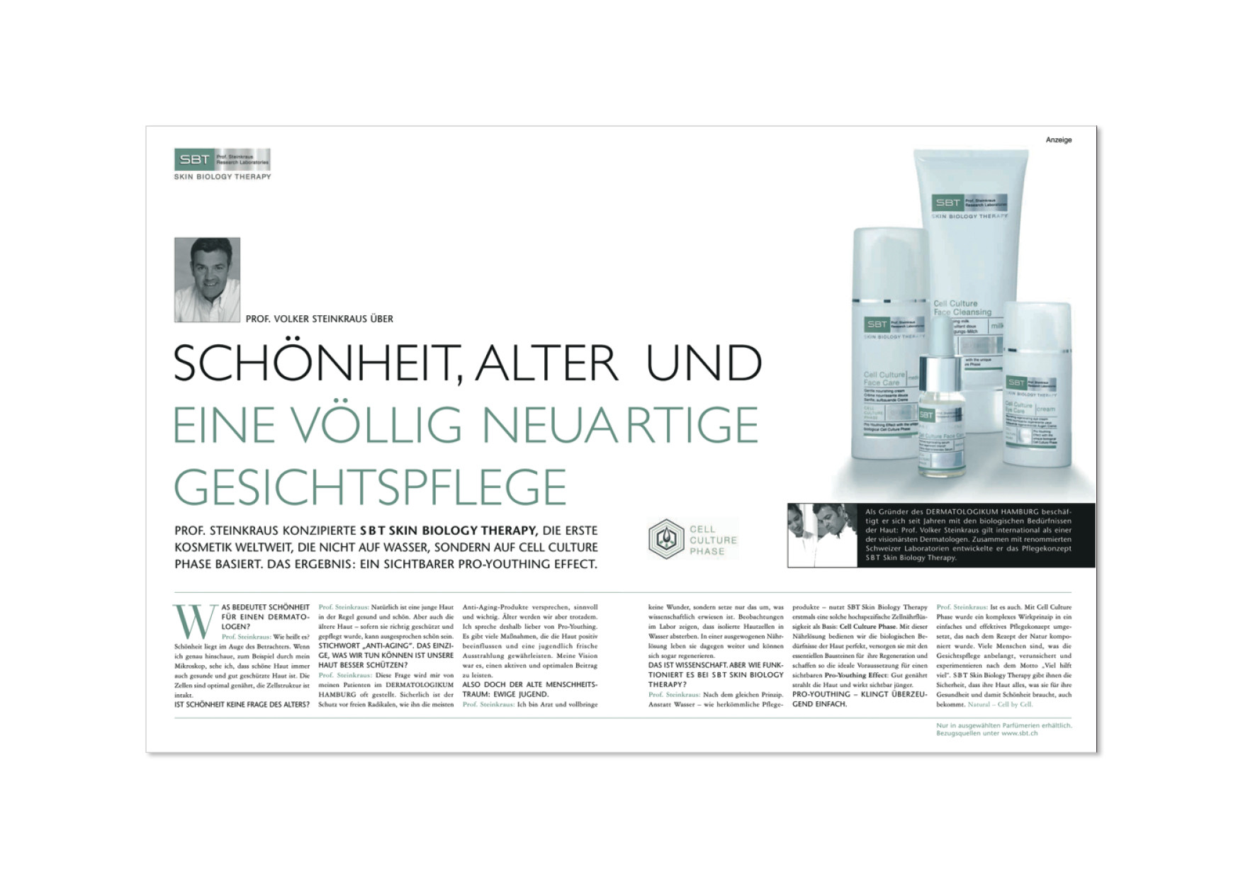 LA PRAIRIE | Skin Biology Therapie | Advertorials (clint23)