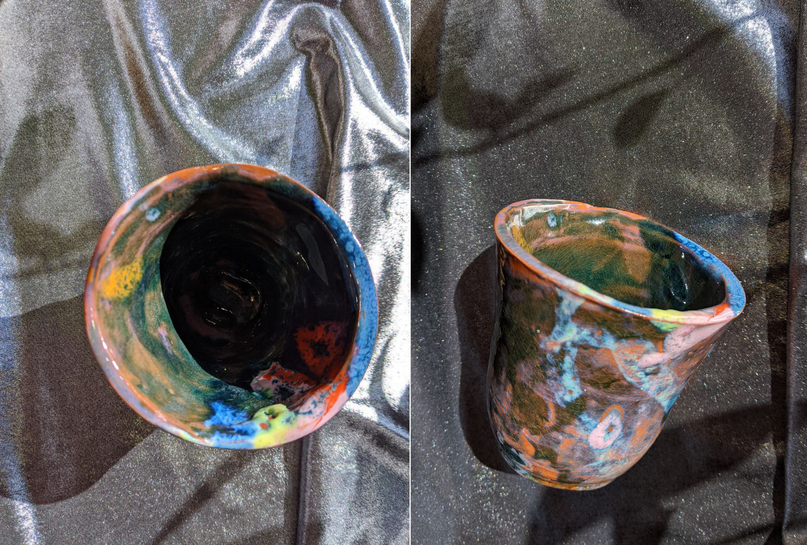 Cup "some happenings", ~85 mm height ~82 mm width, SEP 2020
