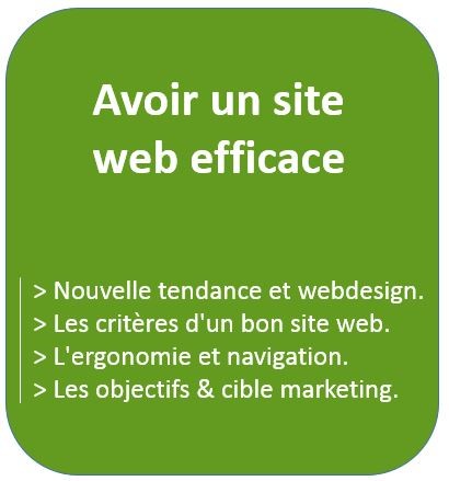 Audit et Conseil sur comment avoir un site web efficace : webdesign, ergonomie, navigation et objectif marketing