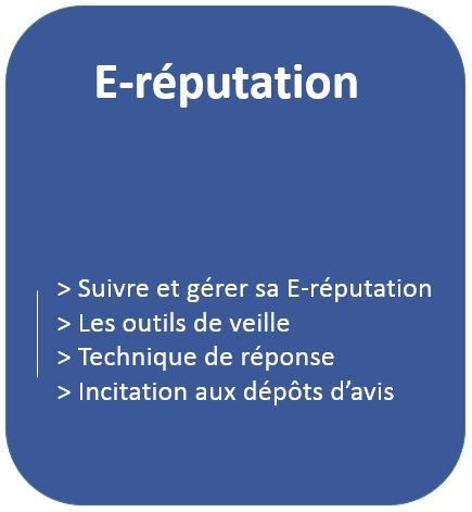 Formation sur comment suivre et gérer sa ereputation sur le web avec les outils efficaces en matière de veille, les techniques de réponse aux commentaires