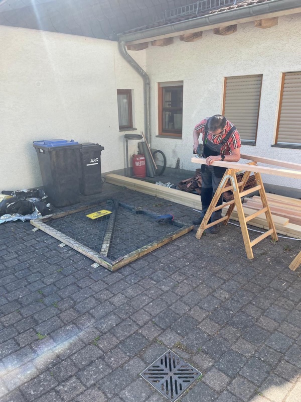 neues Tor zum Gastank