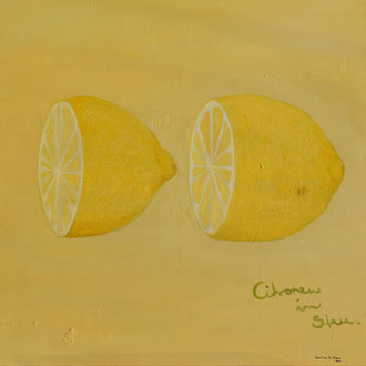 Citronen im Stau - 90x90