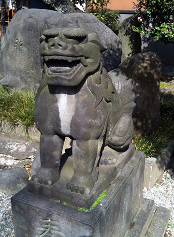 三囲神社 狛犬