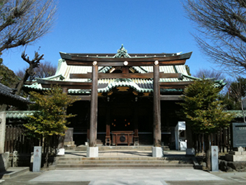 牛嶋神社 三ツ鳥居（三輪鳥居）