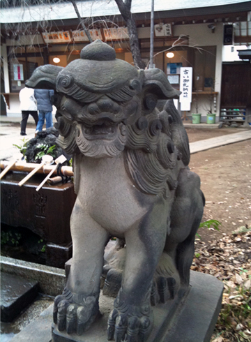 王子稲荷神社 狛犬