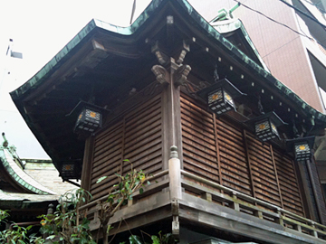 小網神社 神楽殿