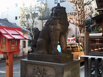 藏前神社 狛犬