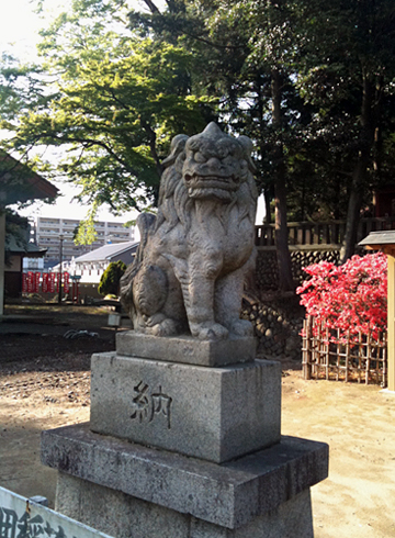 下野國一社八幡宮 狛犬