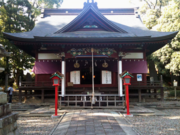 下野國一社八幡宮 拝殿